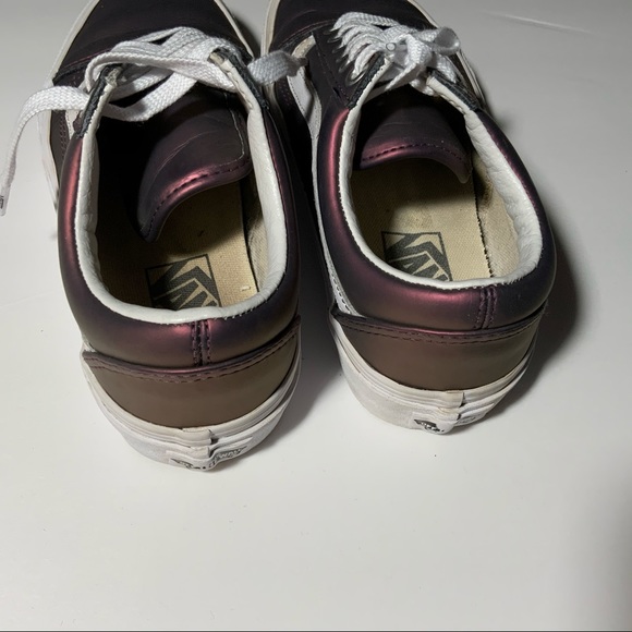 Vans Metallic Purple  skate sneakers size 5.5 - Picture 4 of 11